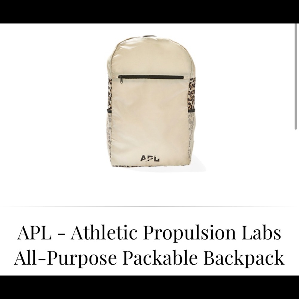 APL all-purpose packable backpack